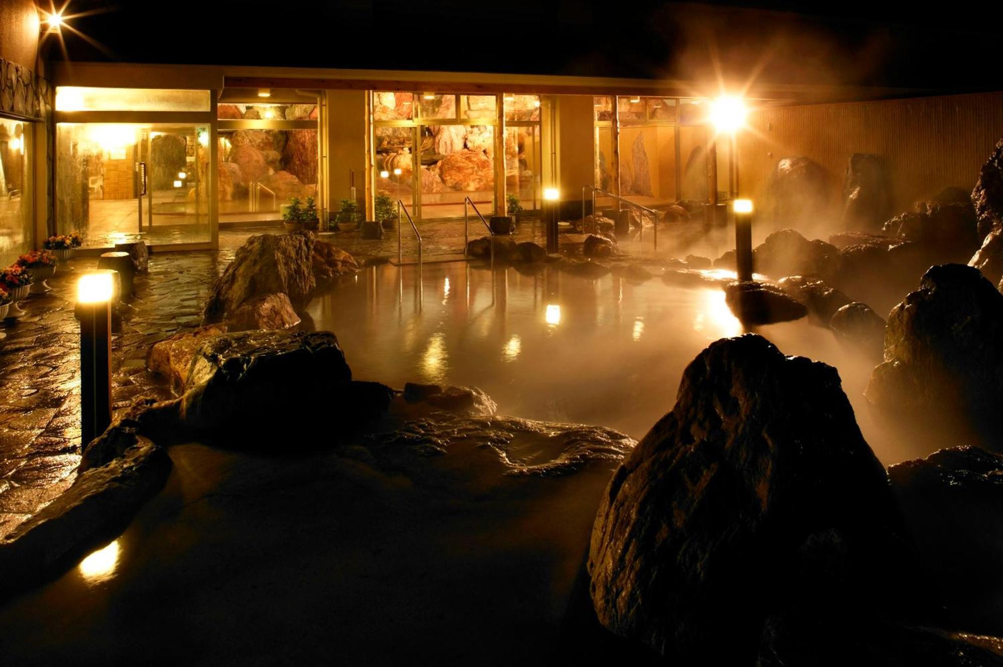 Kintarou Onsen Hotel Uozu Buitenkant foto
