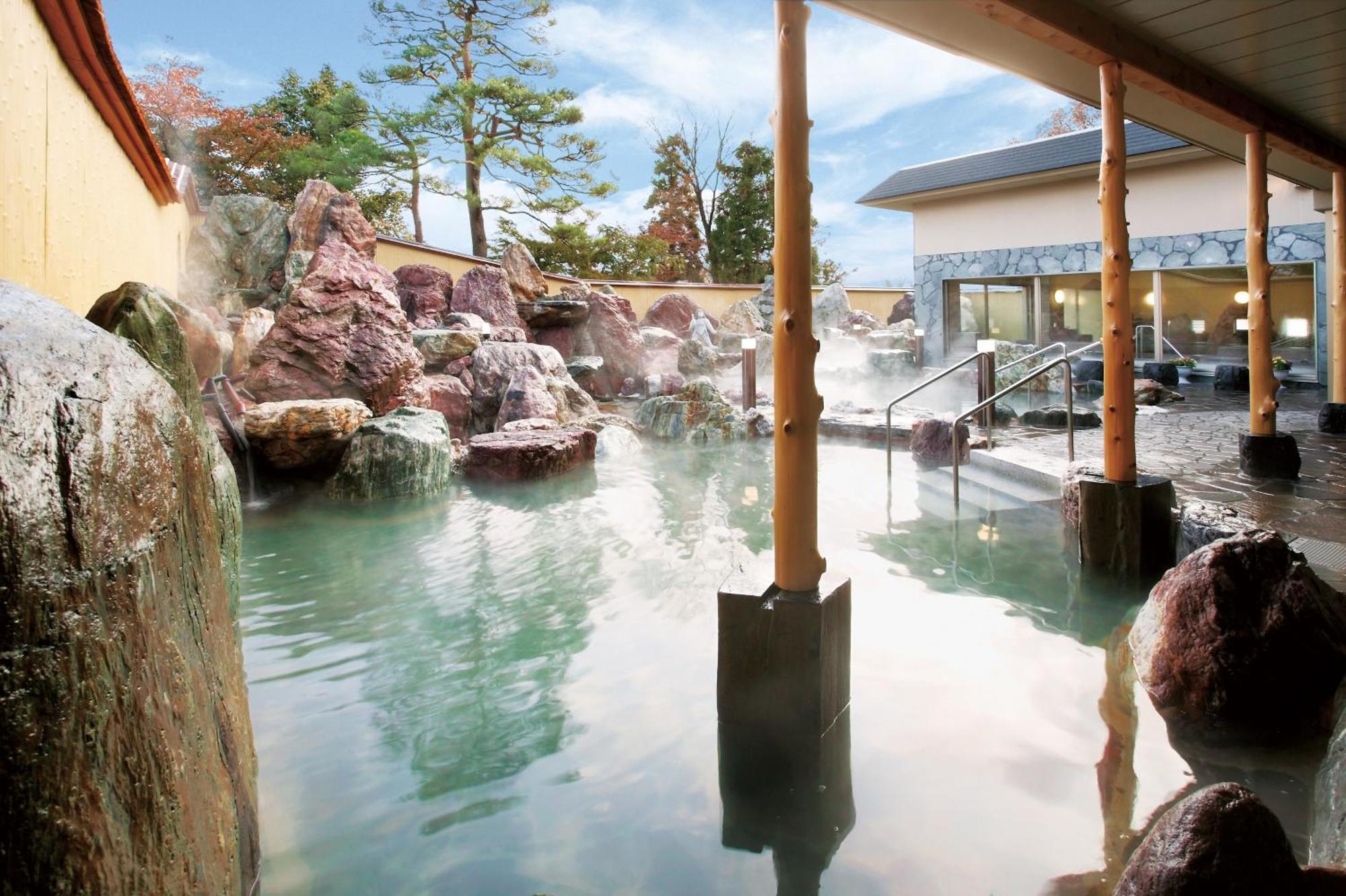 Kintarou Onsen Hotel Uozu Buitenkant foto