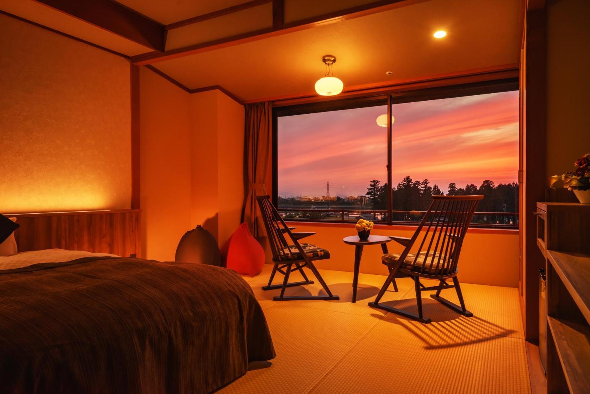 Kintarou Onsen Hotel Uozu Buitenkant foto